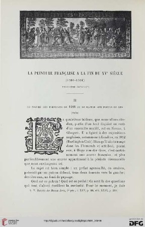3. Pér. 26.1901: La peinture francaise à la fin du XVe siècle (1480 - 1501), [3]