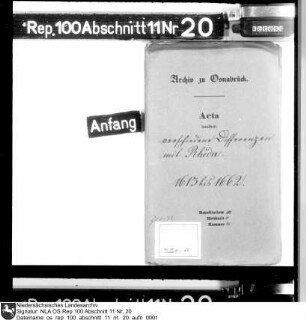 Streitigkeiten mit Rheda