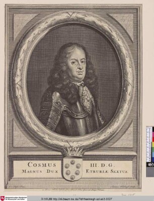 Cosmus III. [Cosimo III. de' Medici]