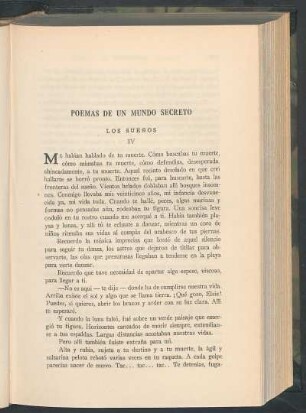 Poemas de un mundo secreto