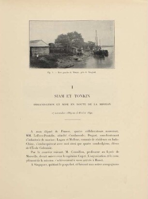 I. Siam et Tonkin