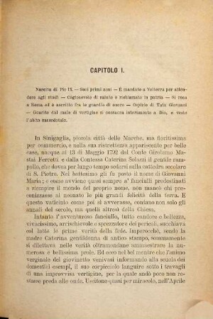 Pio IX e i suoi tempi : [Pius IX papa]