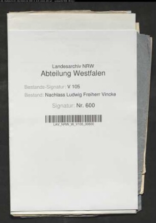 Handel Vinckes mit Wertpapieren
