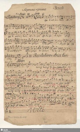 Soprano ripieno.