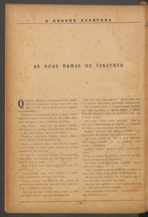 As duas damas de cinzento