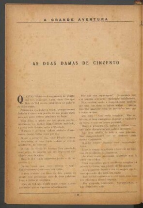 As duas damas de cinzento