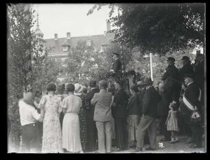 Jüterbog, Veranstaltung auf dem Markt