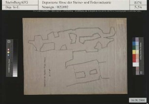 Maxen bei Weesenstein; Tagebau-Pinge der Geomontan GmbH Wien