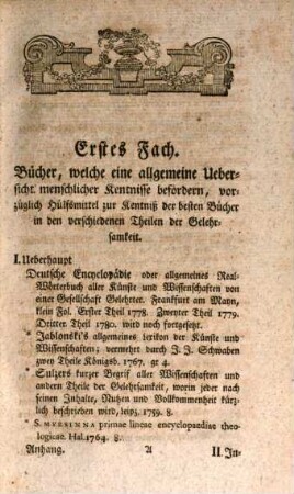 Journal für Prediger. 10,a, [10,a]. 1780