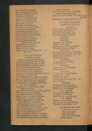El pobre Valbuena : Habanera del Pom-pom