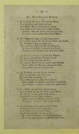 18. Der brave Mann
