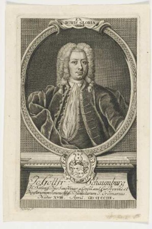 Bildnis des Jo. Gottfr. Schaumburg