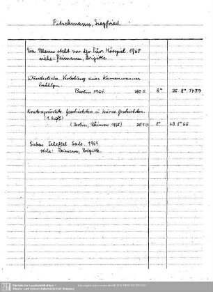 Pitschmann, Siegfried