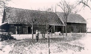 Bauernhof in Burg : Bauwesen - Wirtschaftsgebäude und Gehöfte. Ort: Bórkowy / Burg-Spreewald. Bauernhof