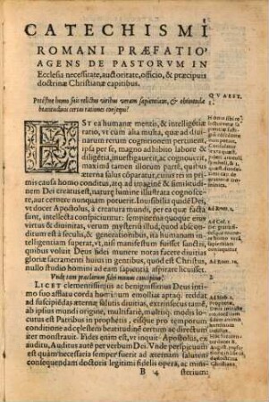 Catechismus Romanus Ex Decreto Concilii Tridentini