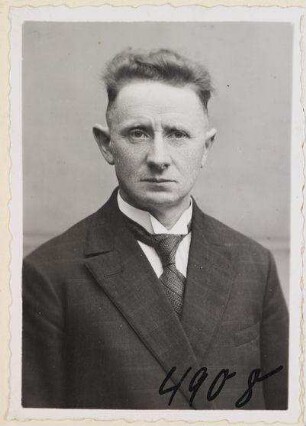 Bernhard Overbuschmann, Maurer, Bauabteilung, Zeche Prosper