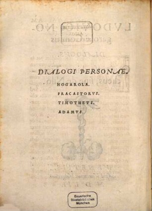 Dialogus, qui inscribitur Timotheus, sive de Nilo