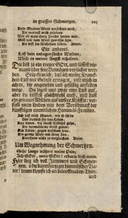 205-210, Um Wegnehmung der Schmertzen; ...