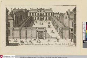 Le Grand Marot, Bl. 78: Veüe de la Maison de Mr. le president Tambonnau fauxbourg St. Germain [...]
