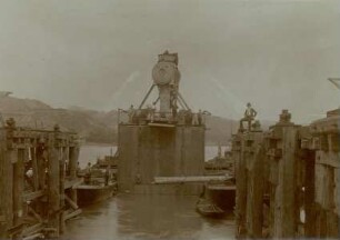 Rheinbrücke bei Remagen, Deutschland, 1917
