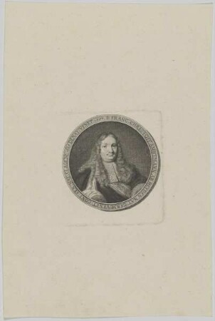 Bildnis des Franc. Christoff. Ambtmann ab Heyden
