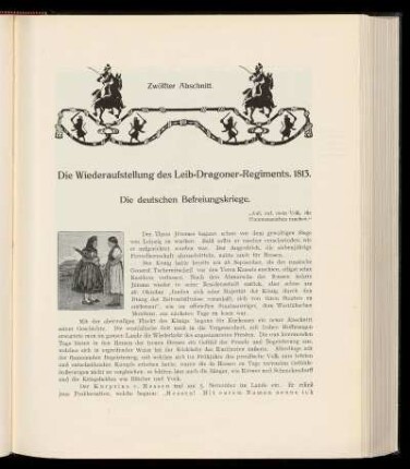 Die deutschen Befreiungskriege.