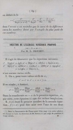Solution de l´exercice numérique proposé.