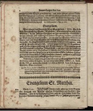 Evangelium St. Matthäi.