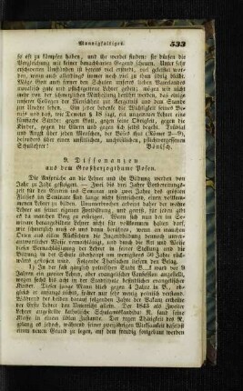 Dissonanzen aus dem Großherzogthume Posen