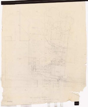 Reichsgartenschau 1939 auf dem Killesberg, Stuttgart: Hausgarten 27 F Gartenplan 1:100
