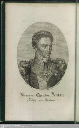 Klemens Theodor Anton König von Sachsen