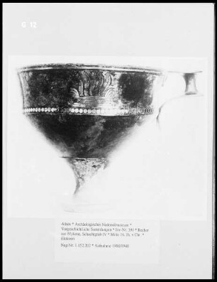 Becher aus Mykene, Schachtgrab IV