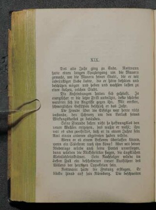 XIX. Kapitel