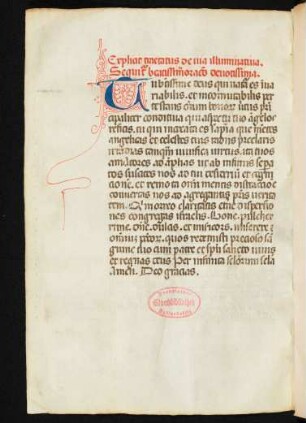 Oratio ad deum