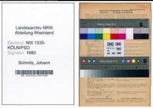 Entnazifizierung Johann Schmitz , geb. 05.11.1900 (Grubenarbeiter)