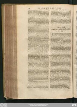 Cap. VII. Utrum licuerit undique appellare ad Romanum Episcopum.