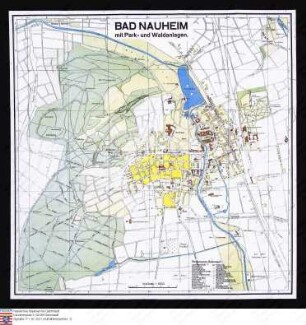Karte von Bad Nauheim