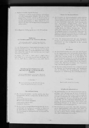 Änderung der Gebührenanteile der Gerichtsvollzieher