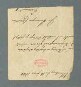 Wärm dir, wärm deine liebe Hand, Arbeitsmanuskript, [Teil
                              eines Gedichts für Hildegard und Hildegunde von Laßberg zum Namenstag
                              ihres Vaters Joseph von Laßberg, 19.03.1844]