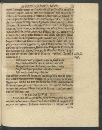 Mendacium XV.