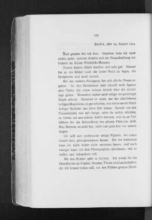 Berlin, den 24. August 1904