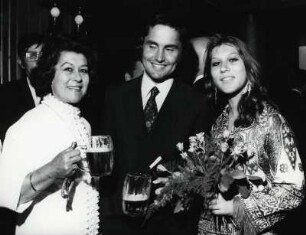 Internatiionale Filmfestspiele [vermutlich 1970], Margit Symo, Dr. Michael Verhoeven, Eva Mattes