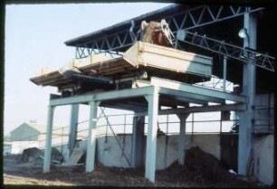 Erdkippanlage Bauausführung ; Weidensdorf 1978