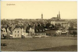 Großenhain. Blick auf Großenhain