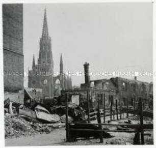München, Fliegerschäden, Pfarrkirche Maria Hilf in der Au