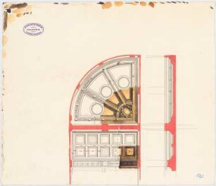 Neues Theater (Oper), Frankfurt/Main: Deckendetail