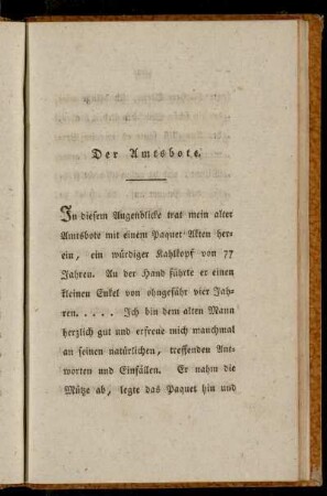 Der Amtsbote