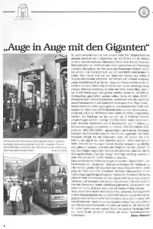 "Auge in Auge mit den Giganten"