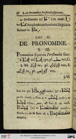 Cap. IV.: De pronomine