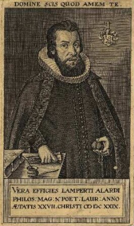 Bildnis von Lambert Alardus [Lamprecht Alard] (1602-1672)